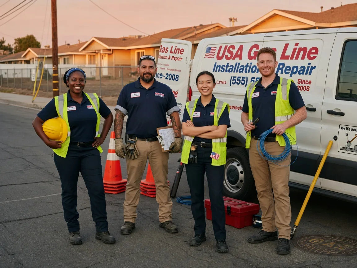 Gas Line Installation company in Devine, TX